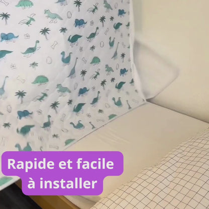 Protège-matelas enfant 100% imperméable et silencieux